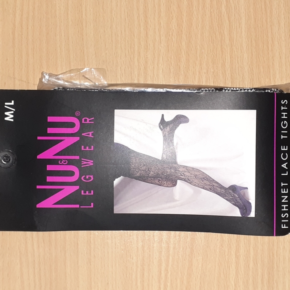 Nu & Nu Legwear Accessories - Nu & Nu Legwear Fishnet Lace Tights